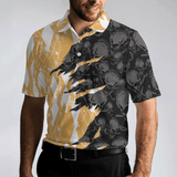 Max Corners Who Needs Therapy When You Have Beer & Golf 3D Custom Polo Shirt