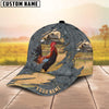 Maxcorners Rooster Customized Name Cap