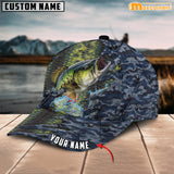 Maxcorners Personalized Steel Bass Fishing Cap