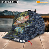 Maxcorners Personalized Steel Bass Fishing Cap