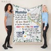 Maxcorners Mothers Day Gift for New Mom Personalized Blanket