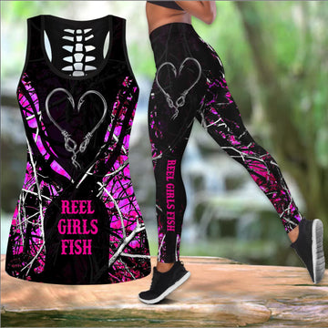 Maxcorners Reel Girls Fish Pink Camo