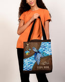 Maxcorners Personalizable Turtle All-Over Tote