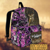 Maxcorners Deer Hunting Name State & Flag Personalized Backpack