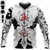 Maxcorners Viking Vegvisir Hugin and Munin with Fenrir Yggdrasil 3D  PT