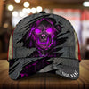 Maxcorners Custom Name Angry Skull Cap