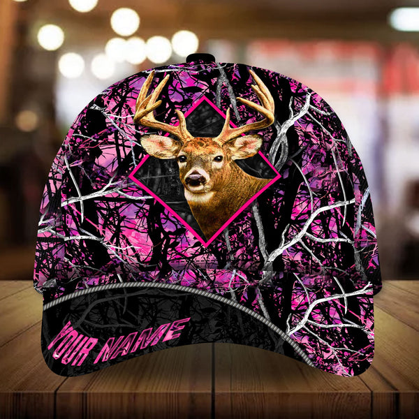 Max Corners The Best Deer Hunting Camo Pattern 3D Multicolor Personalized Cap