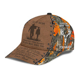 Maxcorners Hunting To My Son Classic Cap