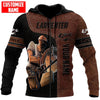 Maxcorners Personalized Name Black & Brown Carpenter 3D All Over Printed HU120