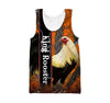 Maxcorners Rooster King Camo All Over Printed Hoodie