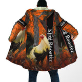 Maxcorners Rooster King Camo All Over Printed Hoodie
