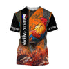 Maxcorners Rooster Beautiful All Over Printed Unisex Deluxe Hoodie