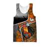 Maxcorners King Rooster 3D Over Printed Memory Unisex Deluxe Hoodie