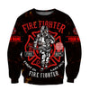 Maxcorners Personalized Firefighter Mystery 3D Shirt