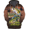 Maxcorners Bass Fishing 3D Shirt